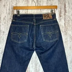 USA製 RRL ユーズド加工 LOW STRAIGHT DENIM 34×32 RRL Low Straight Once Washed – Frans Boone Store